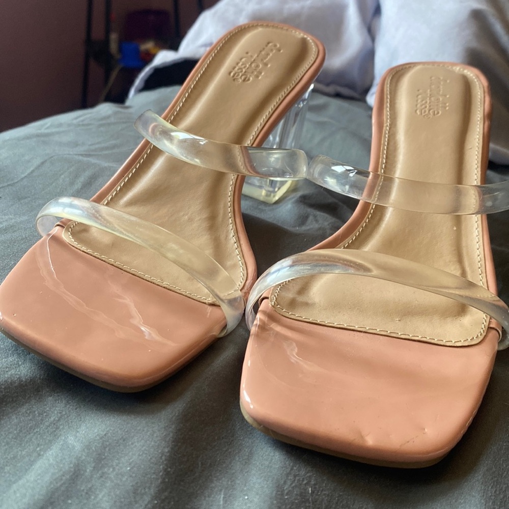 Wedge sandals never worn